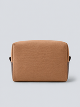 CAMEL CANVAS TOILETRY BAG