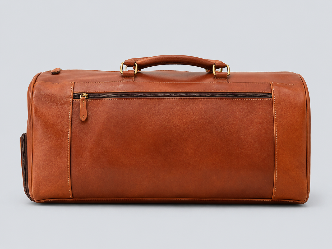 RUGGED LEATHER DUFFLE