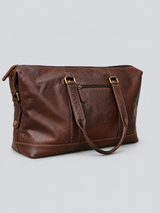 LARGE LEATHER HANDBAG