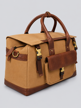 TAN CANVAS DUFFLE