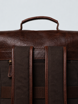 CANVAS + LEATHER BACKPACK