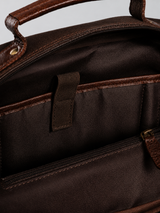 CANVAS + LEATHER BACKPACK