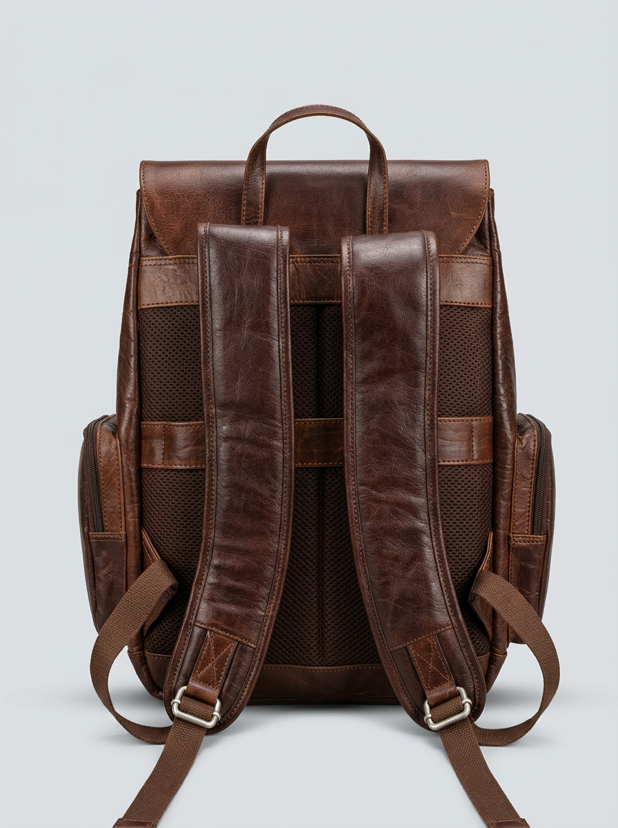 VINTAGE LEATHER BACKPACK
