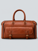 RUGGED LEATHER DUFFLE